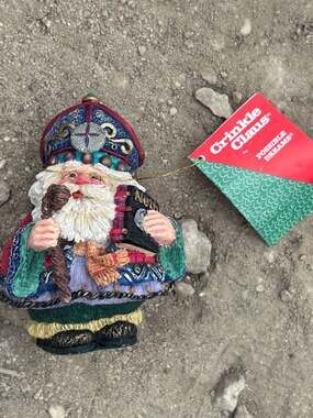 Possible Dreams 1995 Crinkle Claus Netherlands Santa Figurine